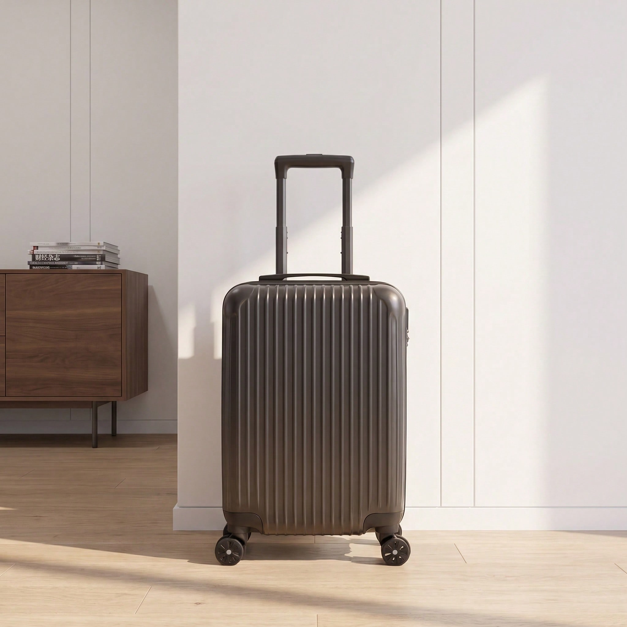 Cabin Size Lightweight Travel Trolley - حقيبة سفر صلبة مقاس 20 بوصة