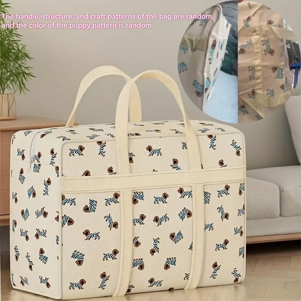 Foldable Rolling Luggage Bag - حقيبة تخزين جديدة موفرة للمساحة قابلة