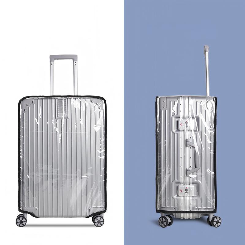 Waterproof Suitcase Cover Protector - غطاء حقيبة سفر شفاف من البولي