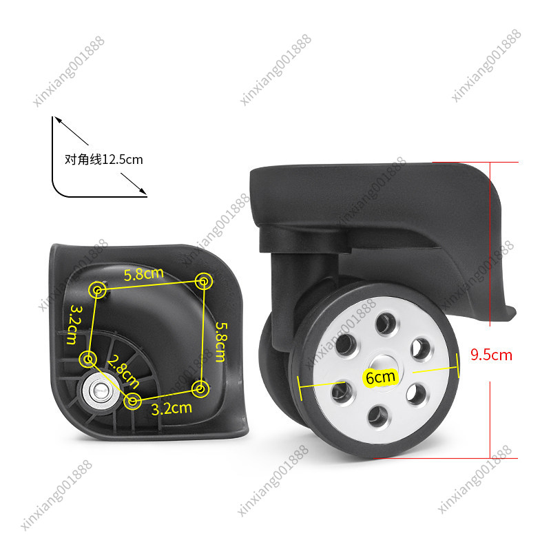 عجلات بديلة لحقائب ريموا، عجلا - مراجعة Silent Replacement Luggage Wheels وسعره
