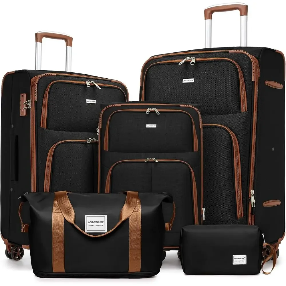 مجموعة حقائب سفر قابلة للتوسيع - مراجعة Expandable Hard Shell Luggage Set وسعره