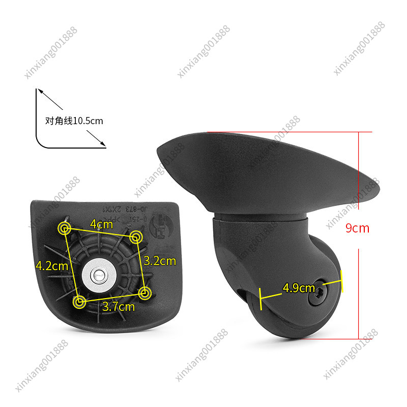 قطع غيار حقائب سامسونايت V22:  - مراجعة Silent Replacement Luggage Wheels وسعره