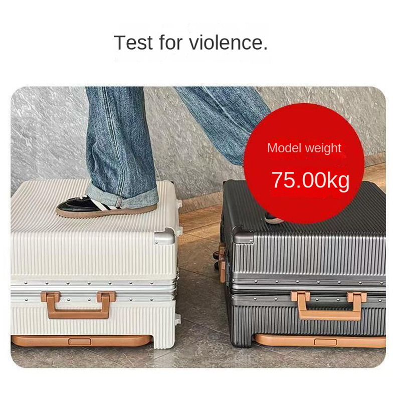 حقيبة سفر جديدة واسعة ذات عجلا - مراجعة Aluminum Frame Carry On Luggage وسعره