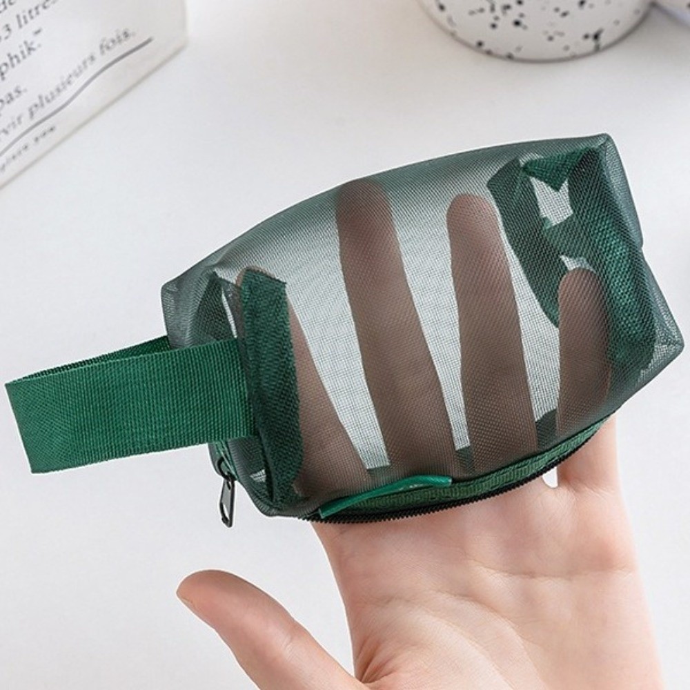 حقيبة تخزين شفافة من النايلون  - مراجعة Cosmetic Bags وسعره