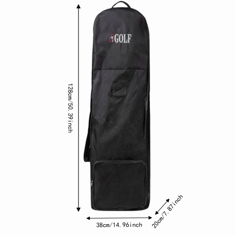 حقيبة سفر للجولف باللون الأسود - مراجعة Foldable Rolling Luggage Bag وسعره