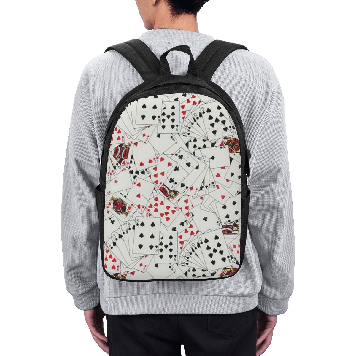 حقيبة ظهر مطبوعة بتصميم أوراق  - مراجعة Travel Bags وسعره