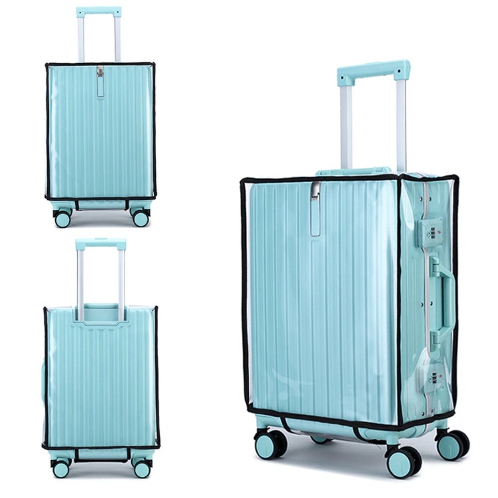 جديد السفر الأمتعة حامي حالة 1 - مراجعة Luggage Protective Cover Transparent وسعره