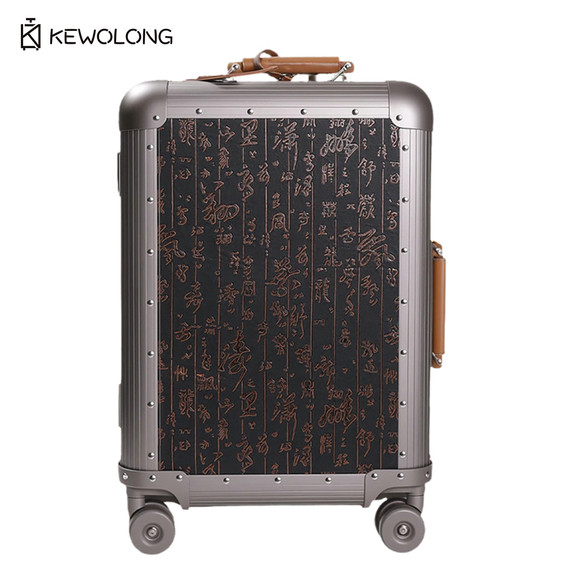 حقيبة سفر دوارة مصنوعة بالكامل - مراجعة Spinner Wheel Rolling Suitcase 20 Inch وسعره