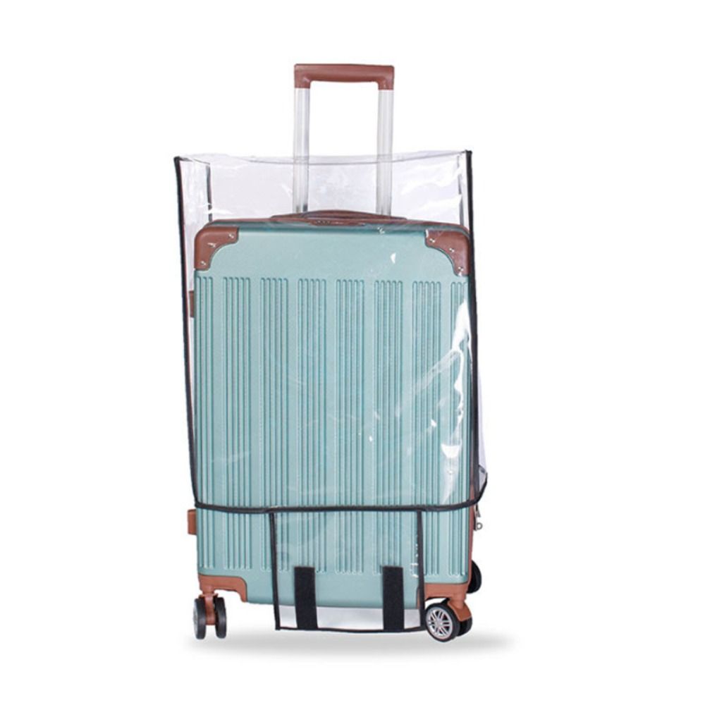 شفاف بولي كلوريد الفينيل مقاوم - مراجعة Luggage Protective Cover Transparent وسعره